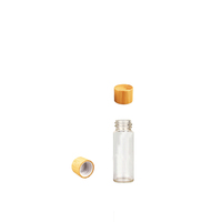 Contenants en verre transparent pré-étiquetés CR de 11,5 ml, 11 ml, 10 ml, 12 ml, tubes à cigares en verre avec bouchons CR, flacon cosmétique pour parfum