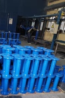 Vanne à opercule SHENGRI F4 DN100 à tige non montante et siège résilient, nouveau type NRS, haute fiabilité, fabriquée en Chine