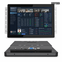Monitor táctil capacitivo integrado de 7/10.1/13.3/15.6/21.5 pulgadas para control en talleres de pintura automotriz