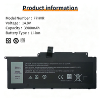 Batterie d'ordinateur portable F7HVR G4YJM 062VNH T2T3J pour DE LL Inspiron 17 7000 7737 7746 14 15 15R 5545 7537 14-7437 N7537