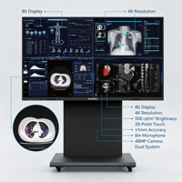 Layar LCD LISEN DICOM Kalibrasi 16:10 dengan Antarmuka DP untuk Penggunaan Telemedicine