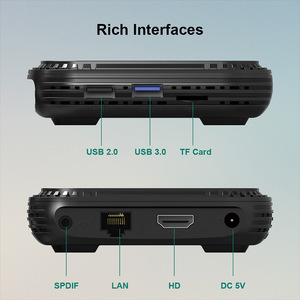 Thông minh Wifi 6 DDR3 4GB eMMC 32GB 64GB Set Top Box Allwinner h728 Quad Core 8K siêu <span class=keywords><strong>HD</strong></span> phương tiện truyền thông Máy nghe nhạc tv98 h728 <span class=keywords><strong>Android</strong></span> 14 TV Box - Product Image 5