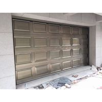 Porte de garage résistante à la corrosion Prima, panneau isolé en acier galvanisé pour maison de bord de mer
