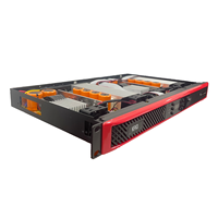 Amplificateur de puissance 4 canaux 400W * 4 1U amplificateur de classe D amplificateur de système Audio professionnel