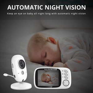 Babyphone vidéo numérique sans fil, écran 3.2 pouces, caméra intelligente BS-VB603, moniteur pour bébé - Product Image 4