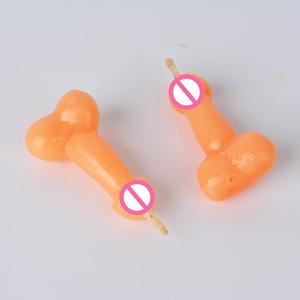 AliExpress grensoverschrijdende seksspeeltjeskaars JJ <span class=keywords><strong>Bird</strong></span> penisvormige vrijgezellenfeest <span class=keywords><strong>Willy</strong></span> kaarsen grappige kaars - Product Image 3