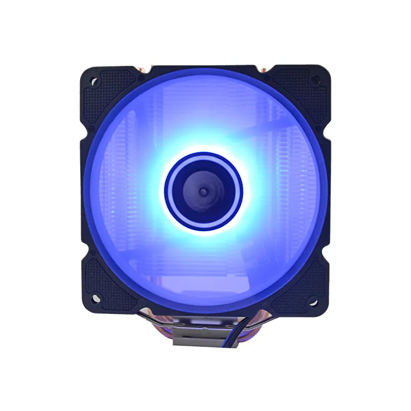 ร้อนหุ้นทองแดงอลูมิเนียม Amd Lga1155 2011 775 1366 Cpu Cooler 6ท่อความร้อน Cpu พัดลมฮีทซิงค์