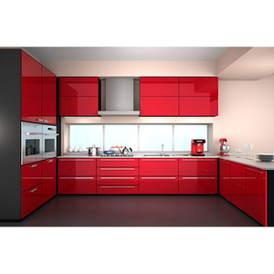 Bộ Tủ Bếp Bằng Nhựa Acrylic Thiết Kế Tủ Bếp Hiện Đại Bán Chạy - Product Image 1