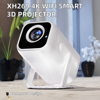 XH269 Smartphone Android Premium, projecteur vidéo domestique 3D, nouveau design, Full HD natif 1080P, LED 4K, WiFi, 2 Go de RAM, Android 13