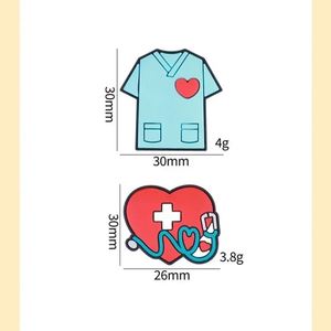 Cuentas focales de diseño 3D personalizadas, venta al por mayor, de lujo, nuevos personajes de dibujos animados, de silicona, para fabricación de bolígrafos, regalo novedoso de lujo - Product Image 2