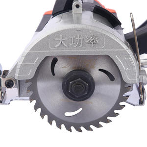 Sierra de cadena de alta potencia 220V con motor industrial sin escobillas, hoja de 12 pulgadas, 4500 RPM, herramientas para ranurar paredes y trabajar madera - Product Image 3
