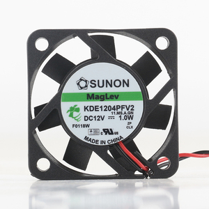 Mới Sunon 5V 24V 48V DC 12V 1.0W AC EC 4010 40x40x10mm 4cm maglev CPU Chassis chuyển đổi tần số <span class=keywords><strong>2</strong></span> dây kde1204pfv2 Quạt làm mát - Product Image 1