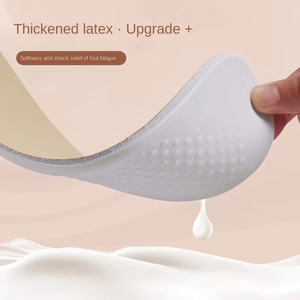 Plantillas de Cuero Vacuno Premium con Amortiguación de Látex, Soporte de Arco y Absorción de Impactos para Calzado Deportivo, Inserciones Cómodas para Uso Diario - Product Image 3