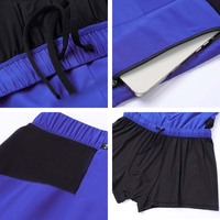 Short de sport personnalisé pour entraînement Gym Men Comfortable Athletic 2 en 1 Running Shorts