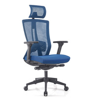Chaise de bureau exécutive ergonomique moderne multifonctionnelle en maille de haute qualité de Foshan, avec accoudoirs réglables et hauteur pivotante
