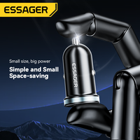 ESSAGER ES-CC12 Chargeurs de voiture USB universels 2 ports 30W Type C pour ordinateur portable avec logo personnalisé pour smartphone