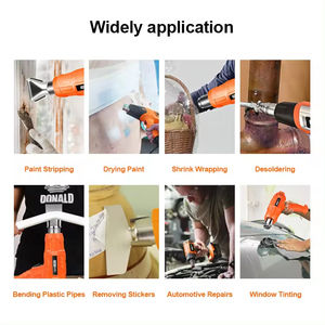 Pistola de calor envoltura retráctil inalámbrico 21V batería de iones de litio recargable pistola de aire - Product Image 3