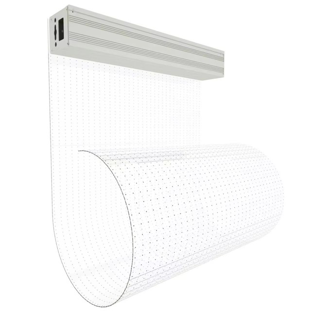 Transparent Glass Adhesive Wall Indoor P8 P10 P16 P20 Full Color Store Flexible Film Led Screen