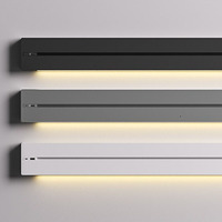 KLASS 350mm 500mm 750mm conector de riel de alimentación personalizable enchufes eléctricos enchufe de mesa de pista de oficina Universal