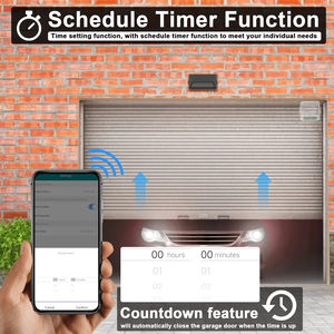 Module d'ouverture de porte de garage intelligent Tuya WiFi Zigbee ESP8685 avec capteur, contrôle à distance par application, interrupteur de <span class=keywords><strong>portail</strong></span> automatique pour Alexa Google - Product Image 4