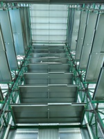 Nouvelle technique de stationnement robotisé Dayang PCS à levage vertical, type carré, 4 côtés, double porte, 2350 kg, entraînement moteur
