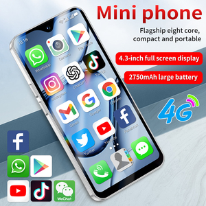 SOYES XS18 Pro Max, Mini Teléfono Inteligente 4G Global de 4.3 Pulgadas, Android 10.0, Batería de 2750 mAh, Reconocimiento Facial, GPS, OTG, Teléfono Móvil Pequeño - Product Image 4