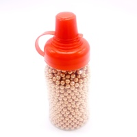 Billes de chasse en cuivre zingué avec revêtement de 4,4 mm, 4,5 mm, 6 mm, billes en acier massif 177 pour lance-pierre, billes en laiton pour l'extérieur