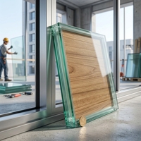 Verre flotté transparent pour fenêtres de bâtiment, épaisseur de 2 mm à 12 mm