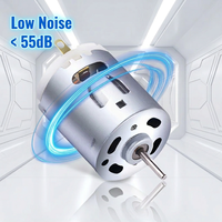 Moteur CC RS-385 à couple élevé 6V 12V 24V, micro-moteur à balais en carbone haute vitesse 10000 tr/min pour sèche-cheveux et pompe à vide, conforme RoHS