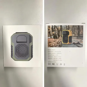 Ventilador Portátil Recargable de 3 Velocidades con Banco de Energía de 6000 mAh y Cargador de Batería de Emergencia - Product Image 2