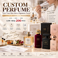 Ensemble de parfums floraux pour femmes avec marquage et emballage personnalisés pour les distributeurs en gros