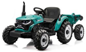 Elektrische vierwieltractor speelgoedauto voor kinderen, plastic loopfiets voor kinderen, op batterijen - Product Image 4