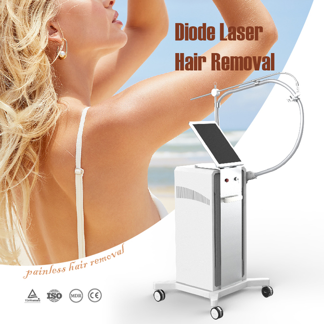 Medical CE MDR Laser Beauty Equipment Laser Hair Removal Machine Permanently 808nm Diode Laser Hair Remover