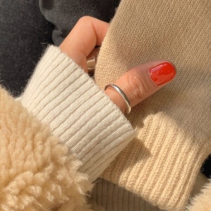 925 Sterling Silver Simple Minimal Plain <strong>Ring</strong> for Weddings and Parties Great for <strong>Stacking</strong> - Product Image 3