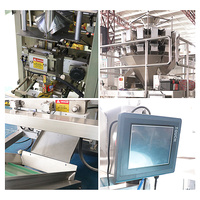 Auto Multi-Head Wegende Verticale Verpakkingsmachines Quad Seal Pack Gedroogde Aardbei Granule Pet Food Vffs Verpakkingsoplossing
