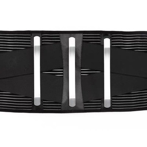 Cinturón de Soporte Lumbar con Placa de Acero, Ajustable y Transpirable, Soporte para la Cintura para Adultos, Entrenamiento Físico, Protección para la Espalda - Product Image 1