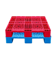 Palette en plastique avec tube en acier intégré, palette de stockage logistique, plateforme de manutention des marchandises, 1200x1000x150mm