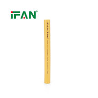 Tuyau PPR IFAN OEM de couleur jaune, tuyau PPR pour eau chaude ou froide et construction, matériau de construction