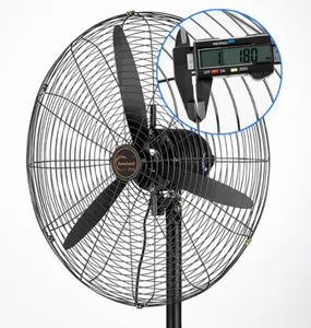 Ventilateur puissant sur pied commercial industriel à haute vitesse de 30 pouces pour garage d'entrepôt