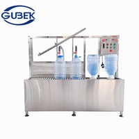 Machine de remplissage de seaux et de bouteilles de 5 gallons pour eau minérale purifiée