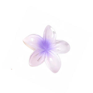 تفجيرات بلاستيكية حلوة للأطفال من Yaopo عبر الحدود دبوس شعر متدرج على شكل زهرة بيضة مشبك شعر قرش بنصف ربطة رأس - Product Image 4