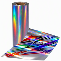Rouleau de vinyle PVC imprimable couleur chrome laser argenté, film adhésif brillant pour voiture et moto, résistant à l'eau et aux solvants écologiques