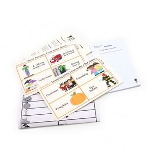 Tarjetas de Estudio Personalizadas para Niños, Lista de Aprendizaje B5, Tarjetas de Memoria Originales para Preescolar, Fabricante - Product Image 3