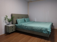 Maison modulaire pliable multi-étages spacieuse, entièrement meublée, extensible, en conteneur, pour hébergement dans les zones scéniques