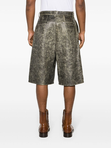 Pantaloncini da <span class=keywords><strong>uomo</strong></span> di qualità LEDUO con Logo personalizzato stile moda pantaloncini da <span class=keywords><strong>uomo</strong></span> <span class=keywords><strong>Bermuda</strong></span> in pelle sintetica - Product Image 4
