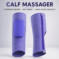 Masseur de mollets rechargeable à pression d'air avec fonction chauffante pour la relaxation musculaire et le confort quotidien