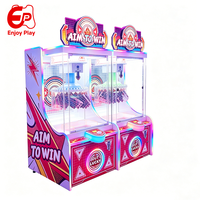 Machine de jeu d'arcade à monnayeur pour la distribution de prix, avec 40 clips, style Skillfall, distributeur de cartes et d'autocollants pour parcs d'attractions