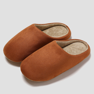 Vendita calda all'ingrosso di coppie regali invernali caldi muti da casa pantofole da donna antiscivolo in morbido cotone traspirante pantofole da donna - Product Image 5