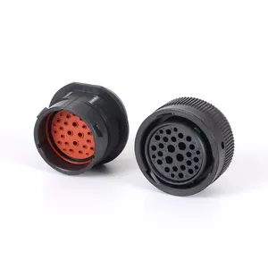 29 Pin Cavidades Original EUA TE Deutsch Conector Preto Série HDP HDP26-24-29SE Masculino Feminino Tomada Plug