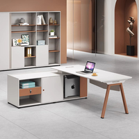 Mobilier de bureau pour chef de bureau Table de bureau exécutive pour chef d'entreprise Table de bureau de luxe pour chef d'entreprise